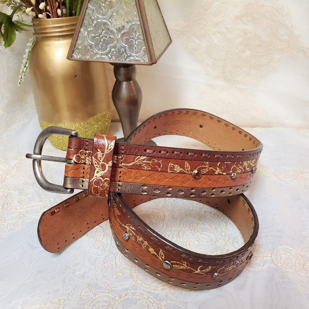 Fossil Leather Belt
